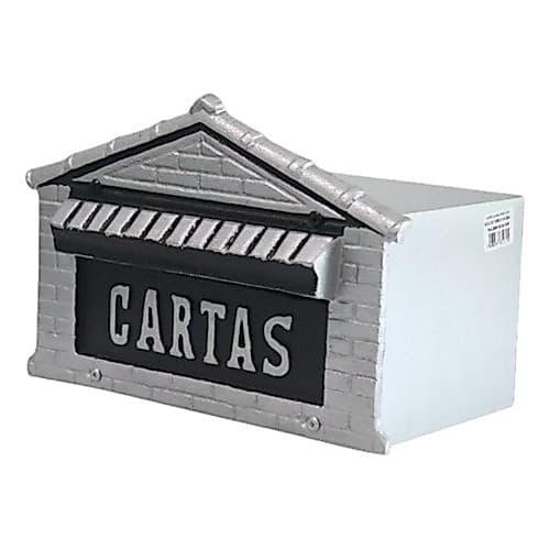 Caixa De Correio Tijolinho Em Alumínio- Embutir Muro, Portão