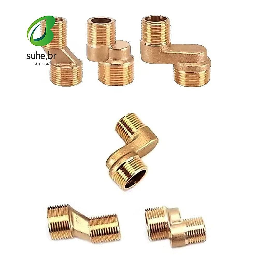 Canto De Parafuso Excêntrico SFBSF , Pé Curvo Angular De Cobre Espessado , Adaptador De Torneira De Chuveiro Alongado