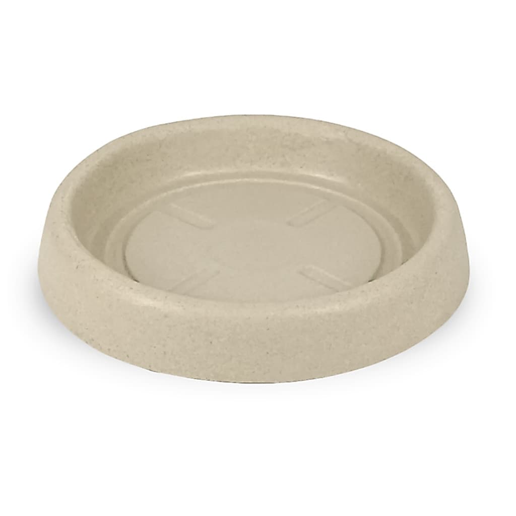 Prato Redondo para Vasos de Plantas tamanho PR.16 Ideal para Vasos com fundo de ate 16cm de diametro