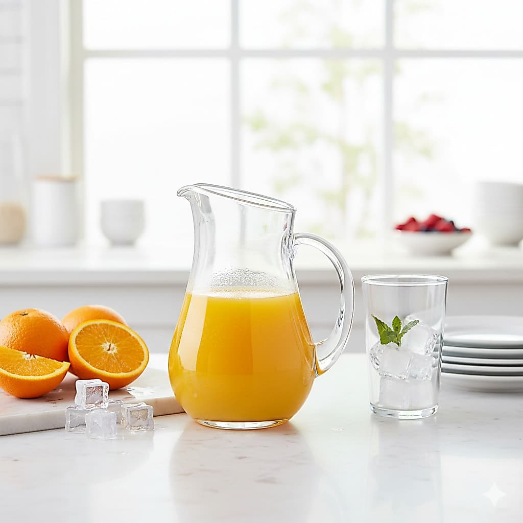Jarra de vidro 1500 ML - elegancia e praticidade