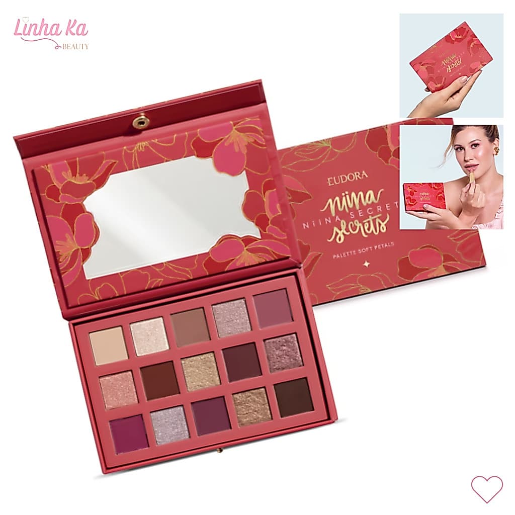 Paleta de Sombras Niina Secrets Soft Petals 10g Eudora