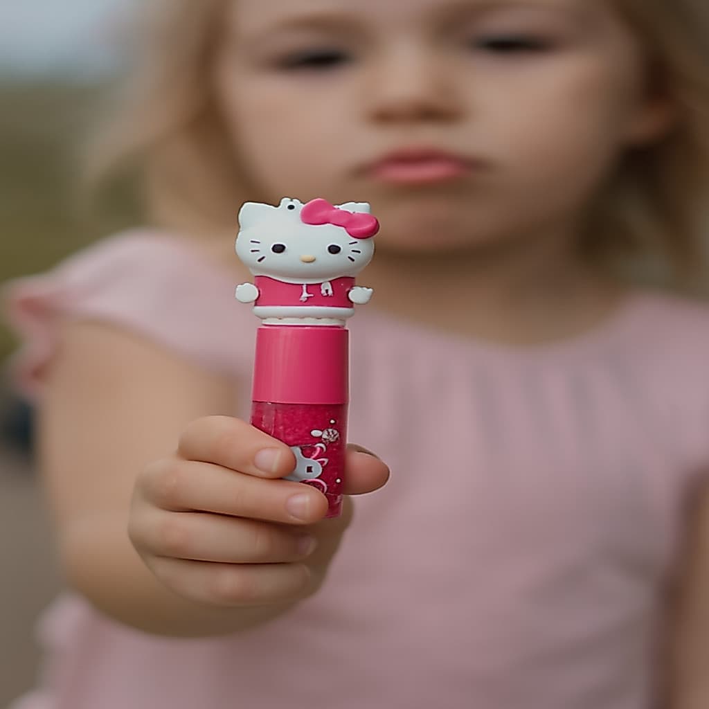 Gloss Labial Mágico 3D Gatinha Kitty - Lindíssimo e Grande