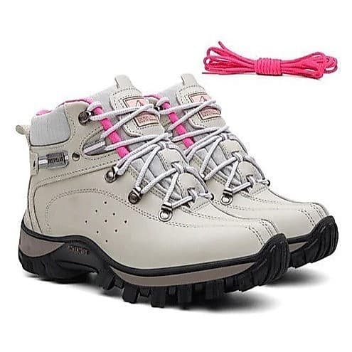 Bota Coturno Caterpillar Em 100% Couro Feminina