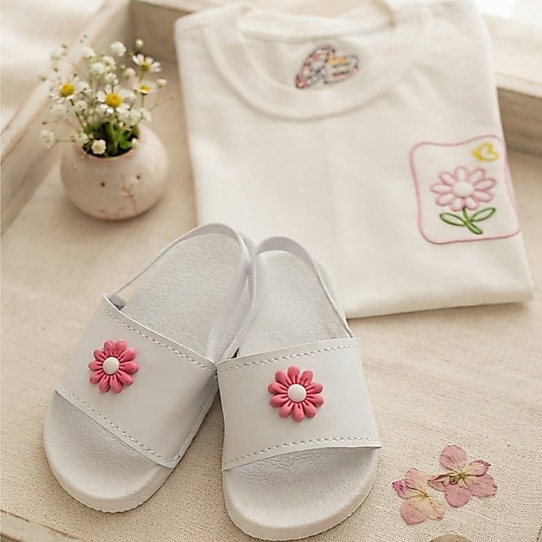 KIT CHINELO +CAMISA  Conforto do Chinelo Bebê Mais a Elegância da Camisa!