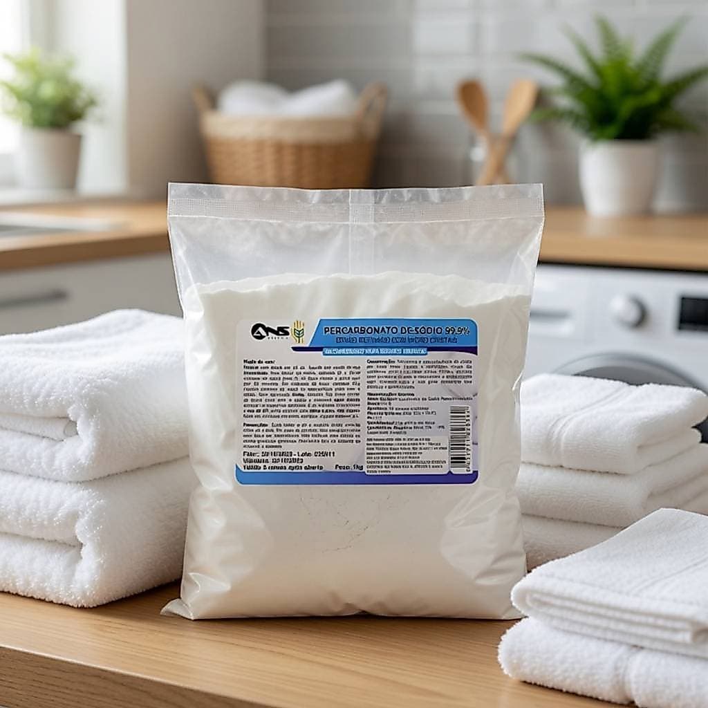 Percarbonato de Sódio 99,9% Puro - Clareador de Roupas  1kg