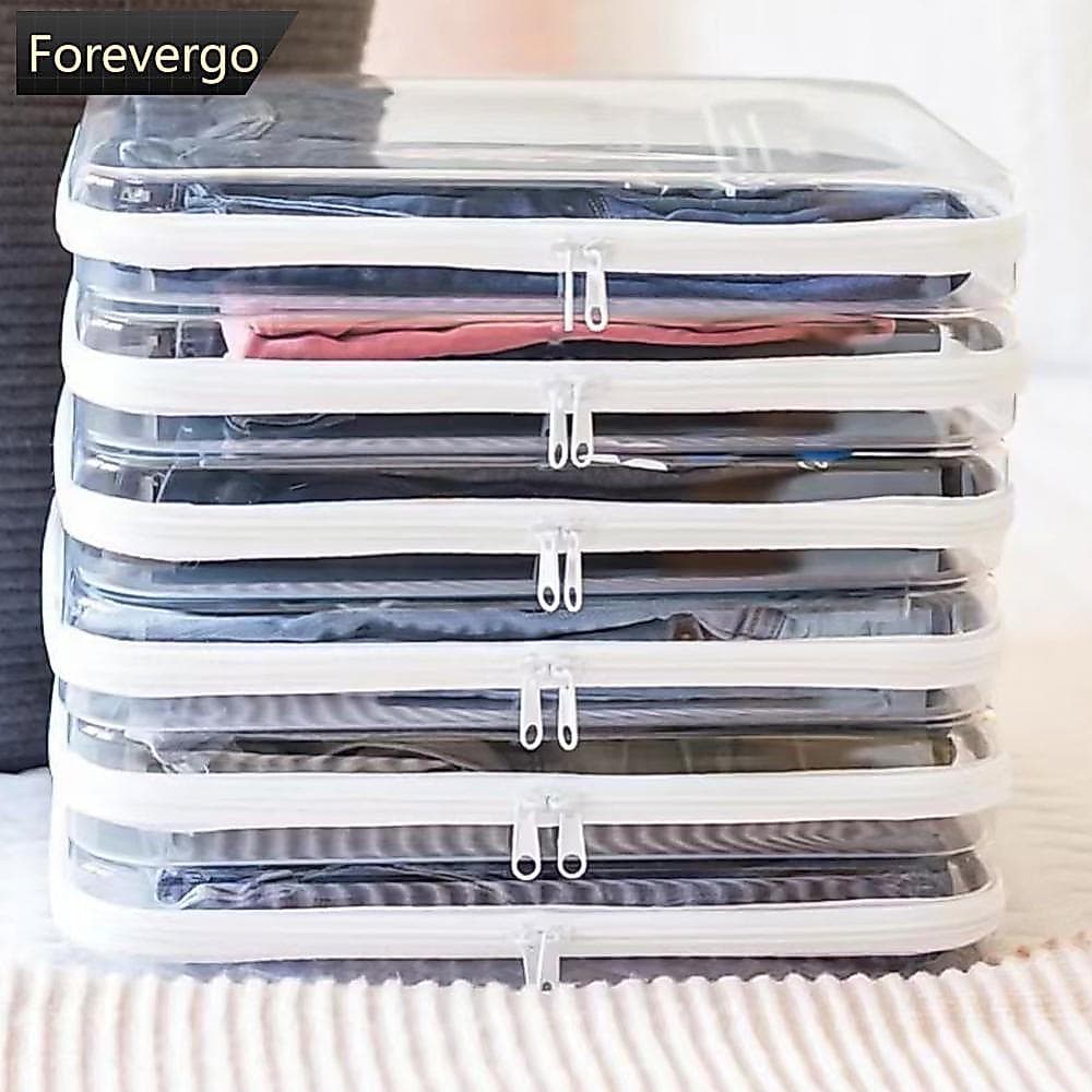 FOREVERGO PVC Transparente Saco De Armazenamento De Viagem Conjunto Produtos De Higiene Pessoal Cosméticos Embalagem Rou