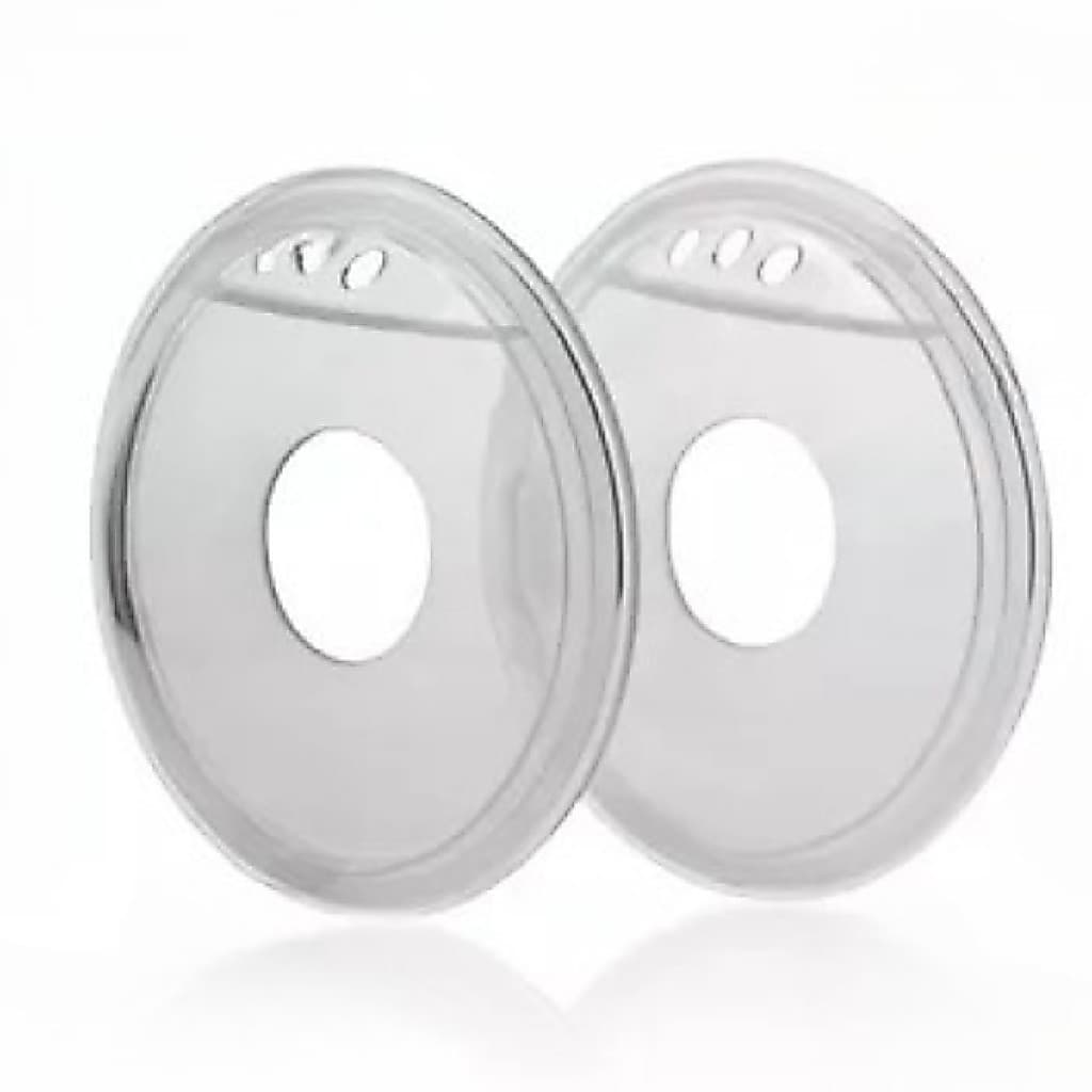 Concha Coletora Leite Materno Bebe Silicone 2 Unidades Protecao Conforto Seios Vazamento Amamentacao