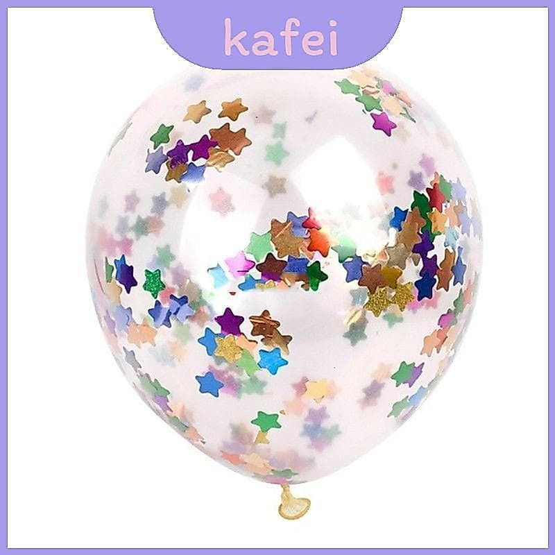 Elegante Balão De Confete De 12 " Látex Hélio Ideal Para Festas De Dança E Celebrações De Casamento