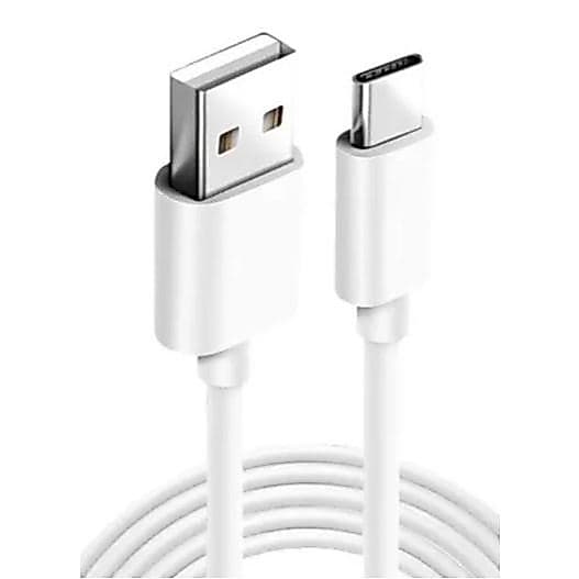 Cabo USB Tipo C Reforçado 1 Metro Carregamento Rápido Turbo Android IOS Compatível iPhone 15