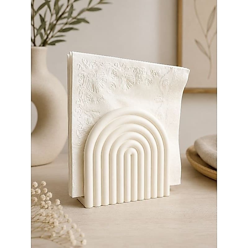 Porta Guardanapos Decorativo – Organizador de Mesa Moderno