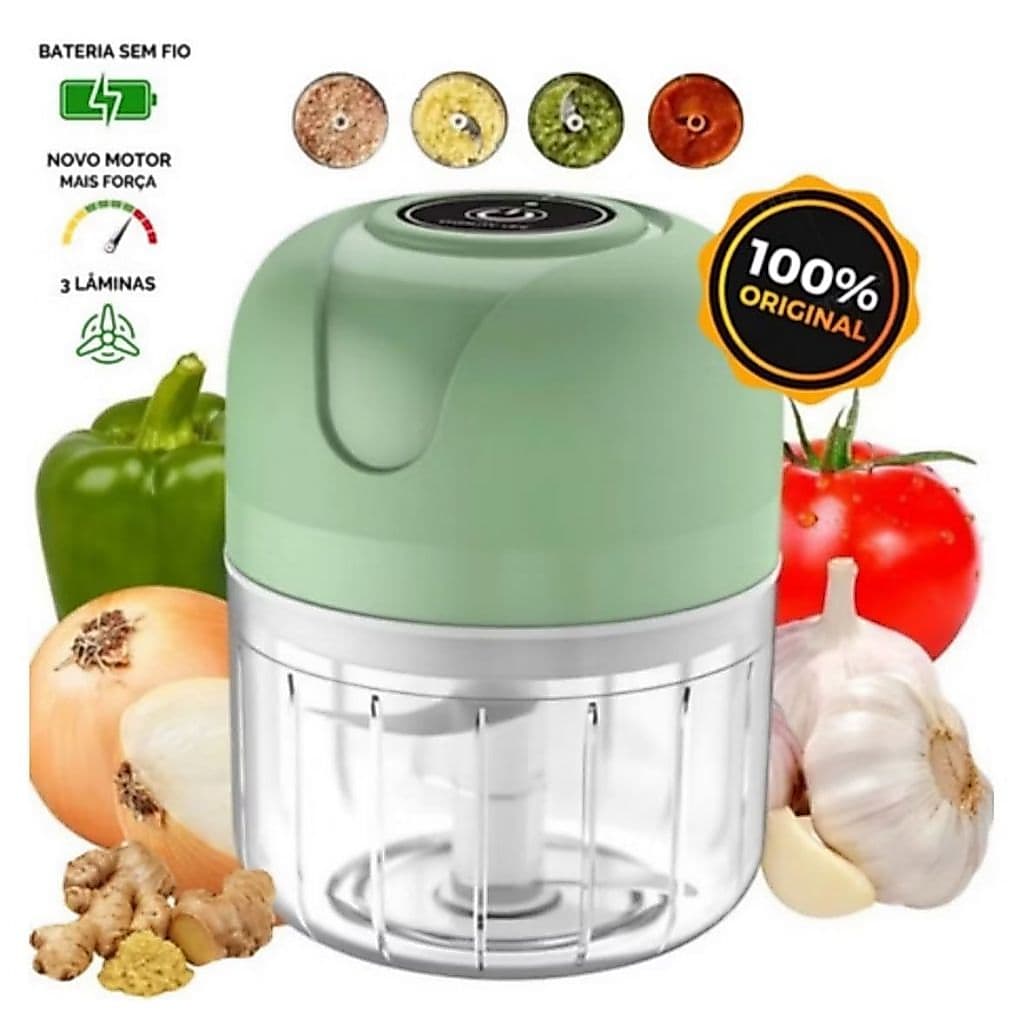 Mini Triturador de alho processador de alimentos alto