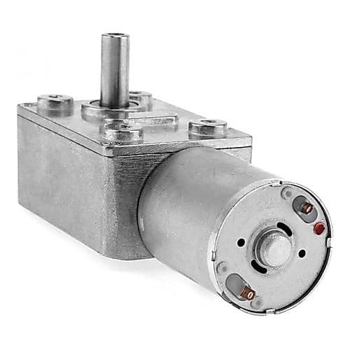 Motor 12v Dc 210rpm Com Caixa Redução Reversível