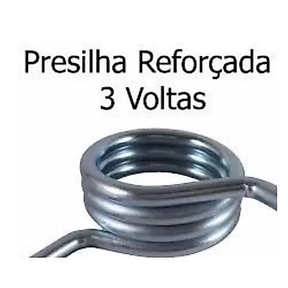 Kit 10 Presilhas Para Barra Musculação 3 Voltas Reforçada