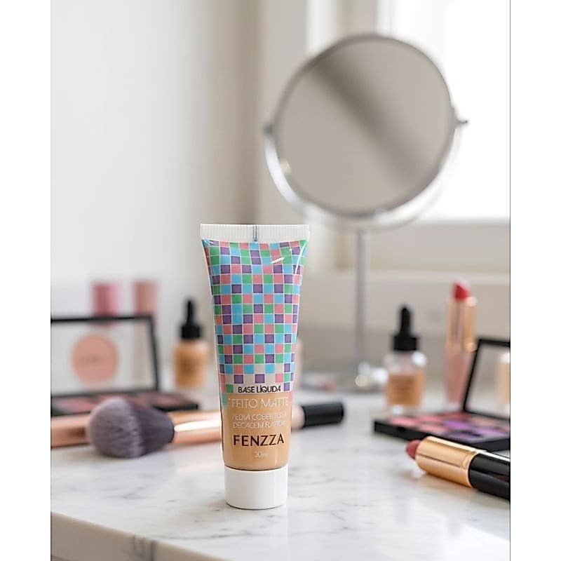 Base liquida efeito matte fenzza 30ML