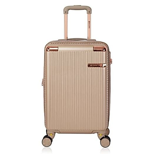 Mala De Mao Bordo 10kg Viagem Policarbonato C/ Zíper Expansivel Antifurto Cadeado C Senha Rodinhas Removível 035#-10kgr/