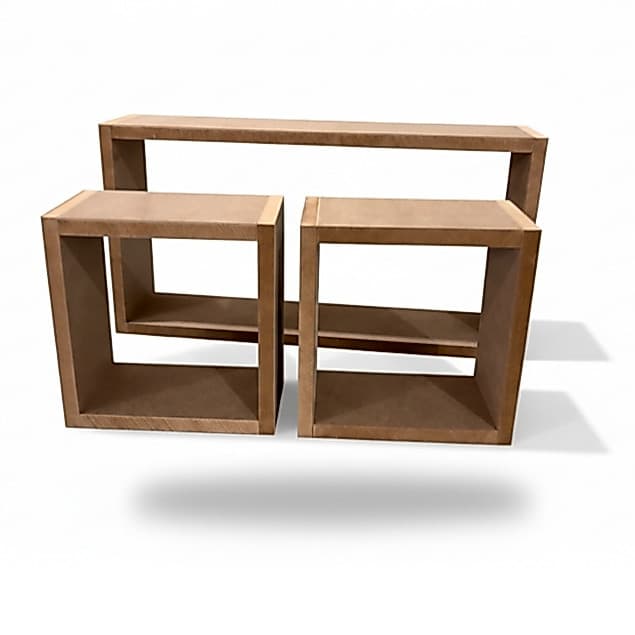 Kit 3 Peças Cru MDF Para Pintura Envio Montado