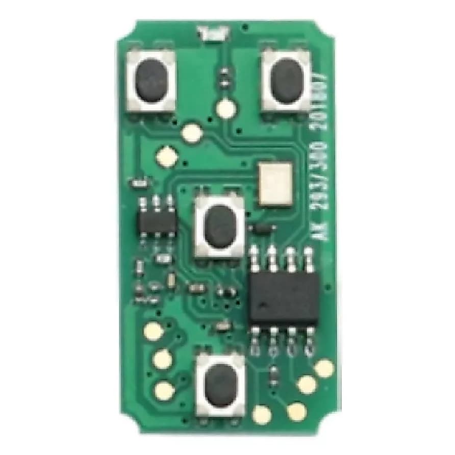 Placa Positron Para Chave Alarme Px80 4 Botões