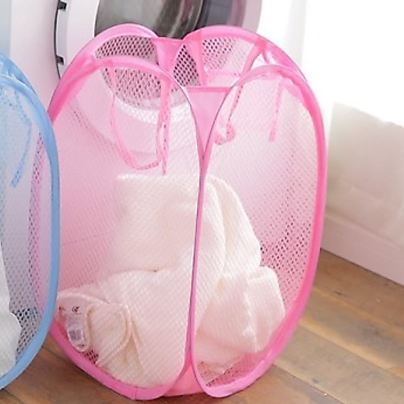 2 Conjuntos Cesto De Roupa Caixa Dobrável Para Armazenagem E Organização De Vestuário Brinquedos