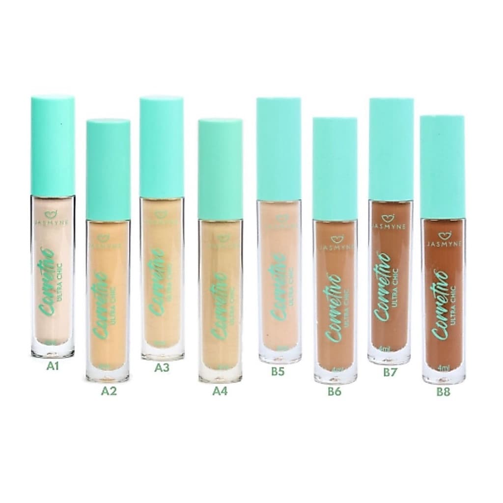 Jasmyne Corretivo Líquido Ultra Chic 4ml COM 8COR -JS01030