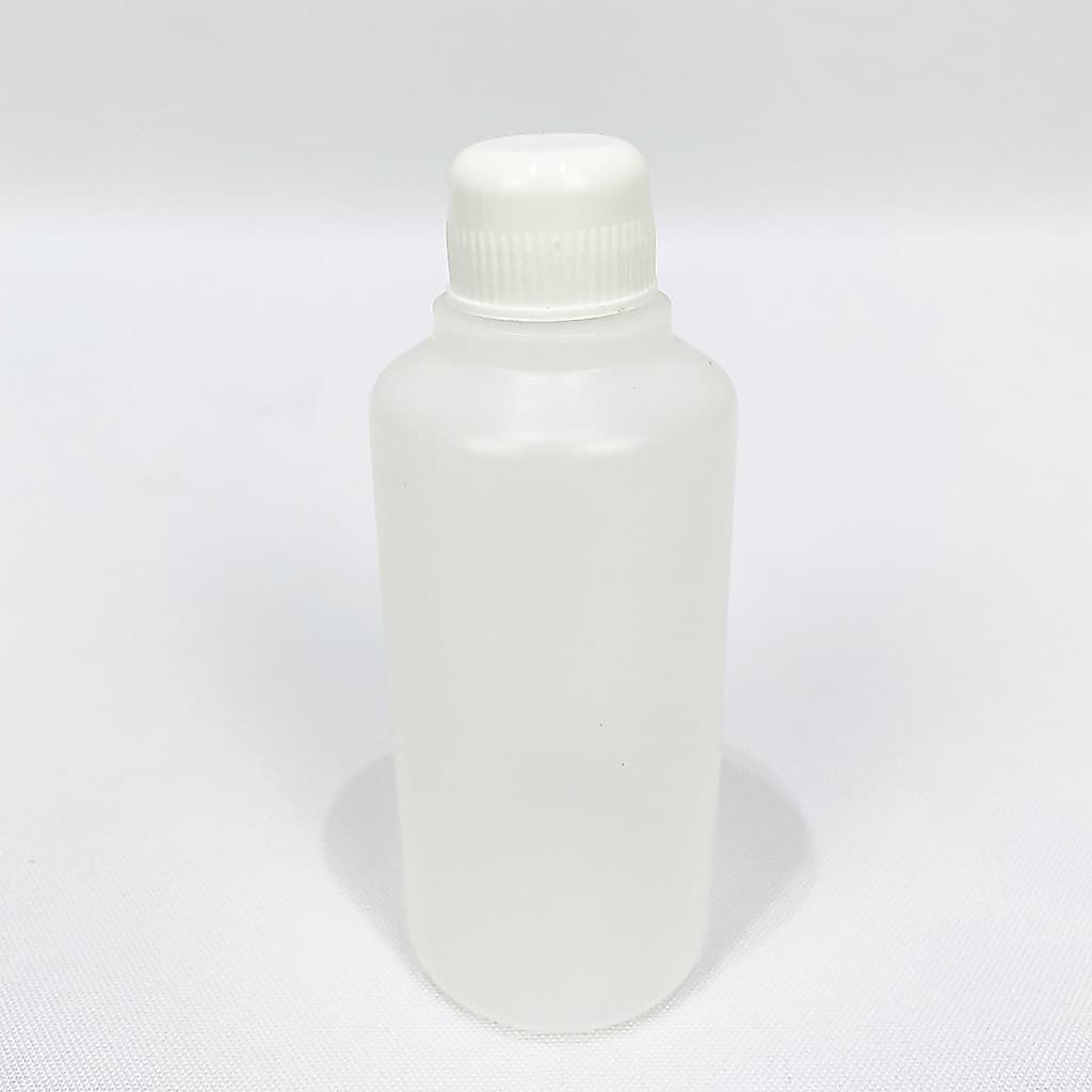 Frasco Plástico 100ml Com Tampa Para Acetona e Outros