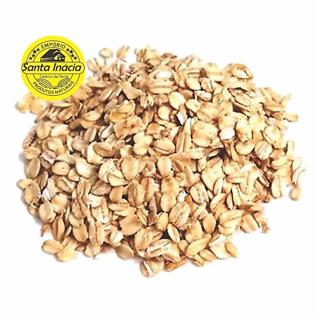 Aveia em Flocos Grossos Sem Glúten 3kg com Laudo de Qualidade 1Kg 2kg