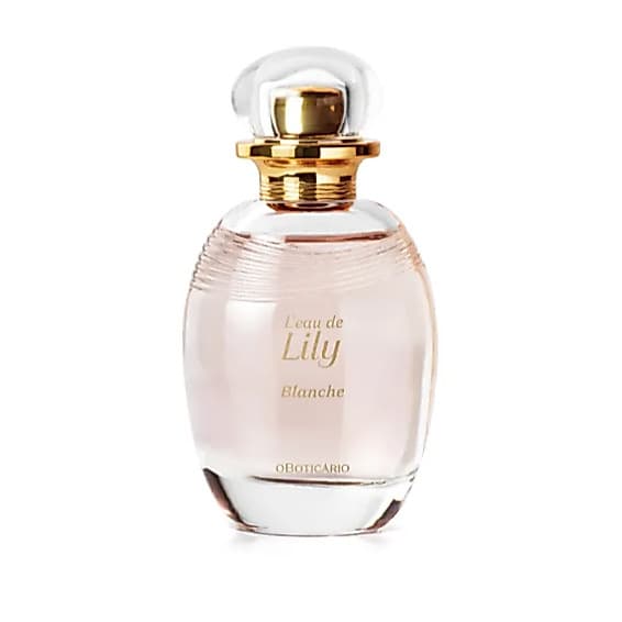 Perfume O Boticario Lily Blanche L’eau de Lily Blanche Desodorante Colônia 75ml Lily