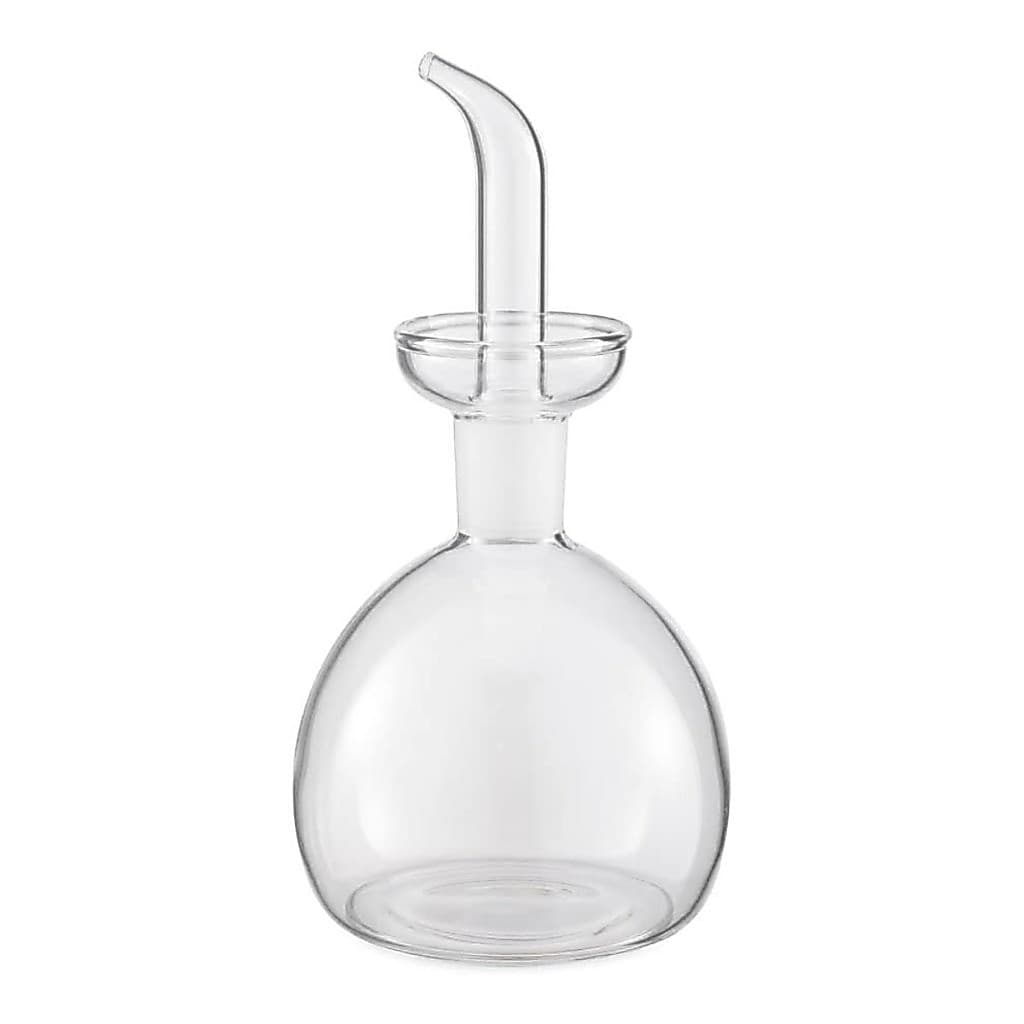 Galheteiro Porta Azeite Arredondado de Vidro 250ml – Oikos