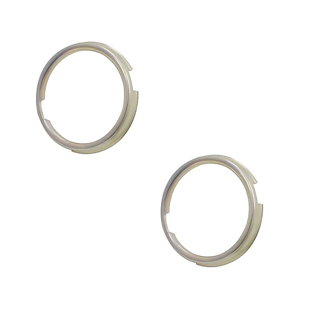 Par Aro Adaptador De Lampada H4 P/ Farol Com Lampada H5