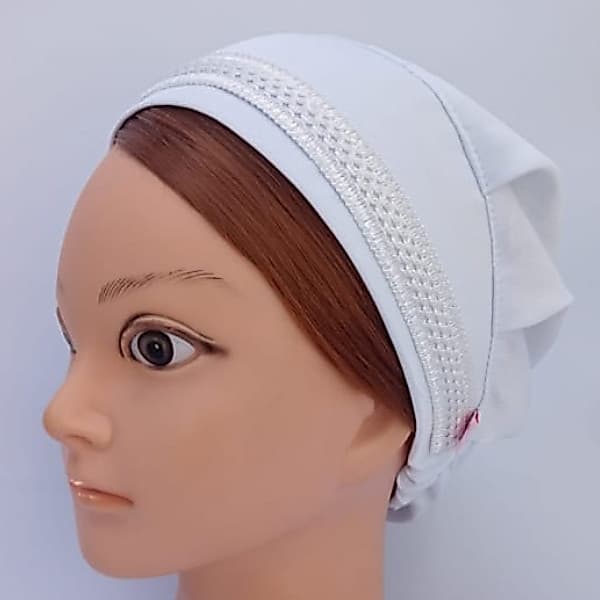 Touca Cirúrgica Enfermagem Feminina Delicada Gorro Bandana com Elástico Confortável