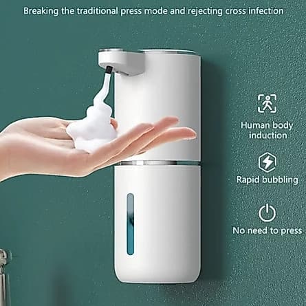 Saboneteira Dispenser Automático Sensor Infravermelho Para Sabonete Líquido Detergente Espuma-P18