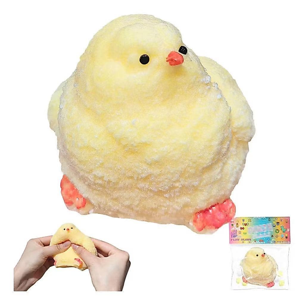 Squishy De Pintinho Fofo Brinquedo Alívio Estresse Apertar Bichinho Macio Brinquedo AntiStress