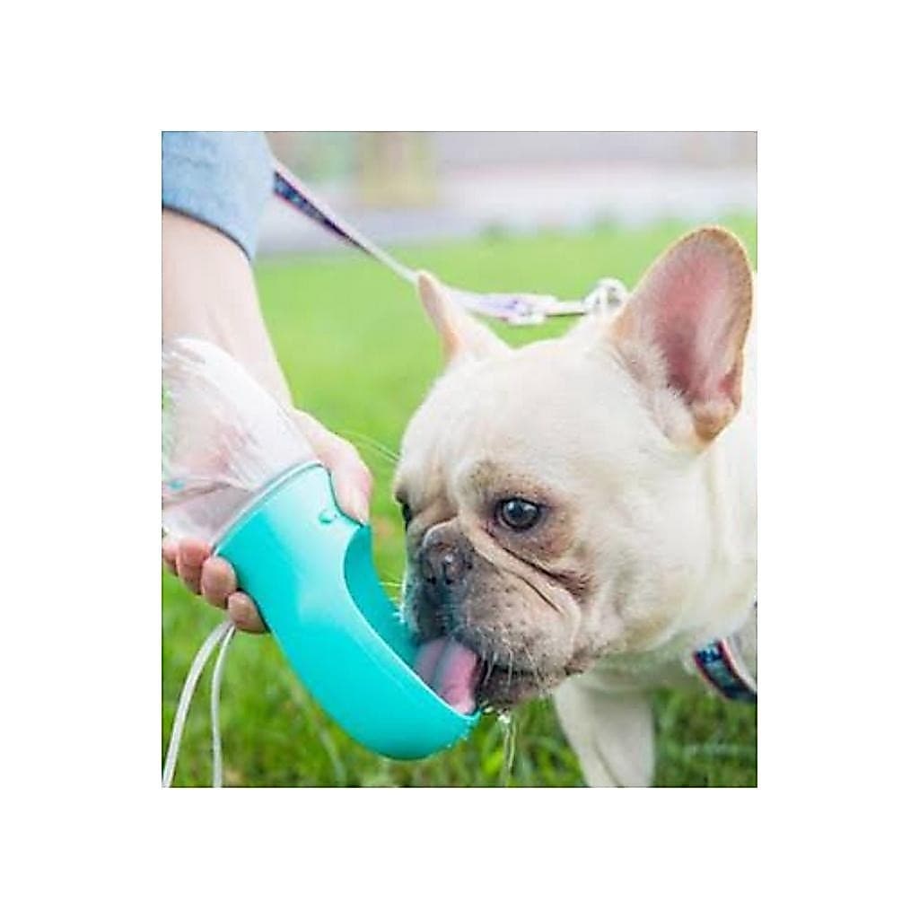 Garrafa Água Bebedouro 350ml Portátil Pet Cachorro Passeio(0392)