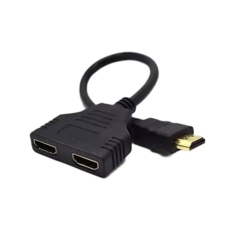 Cabo HDMI divisor uma entrada para duas saídas 1x2