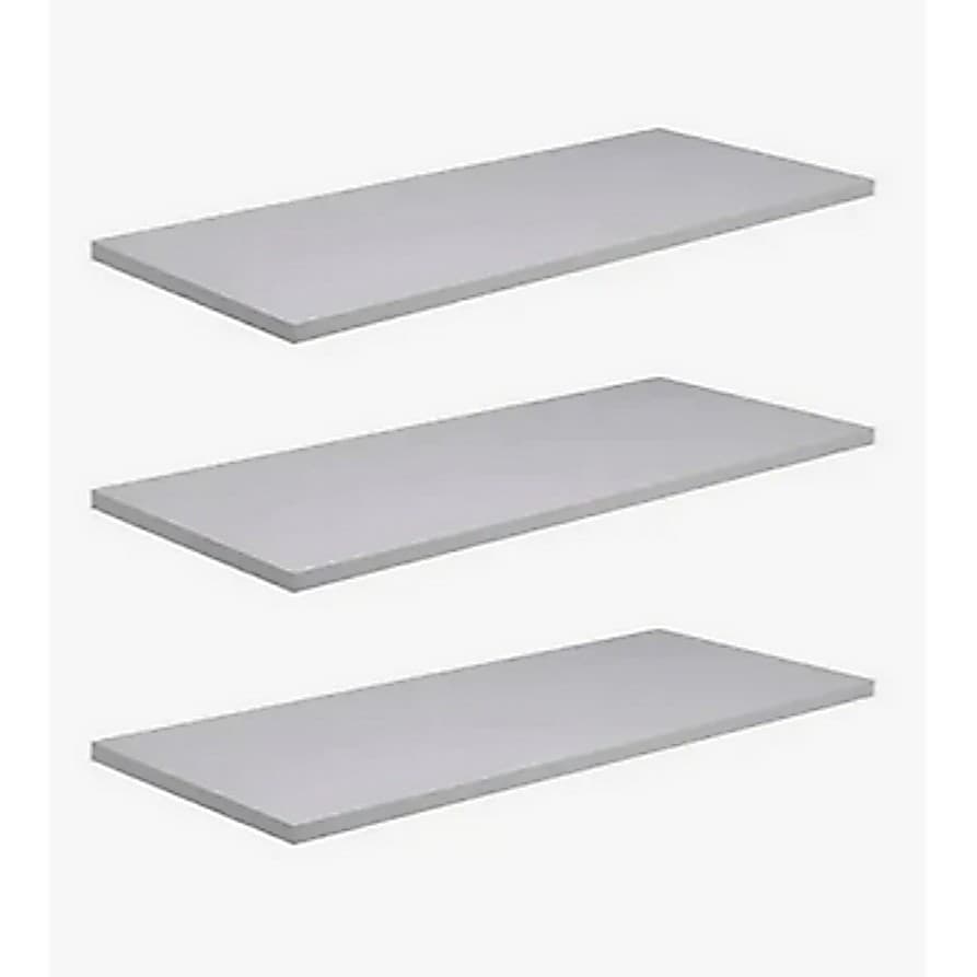 Kit 3 Prateleiras Prancha  90x30 Sem Suporte MultiUso