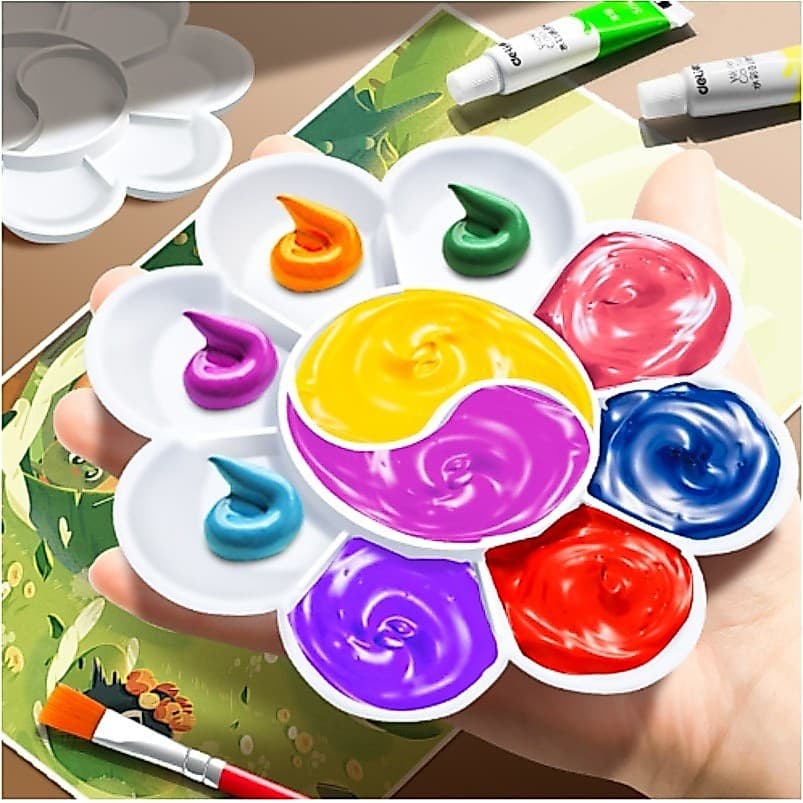 10 Painéis De Pintura De Arte Fina DIY Paleta graffiti