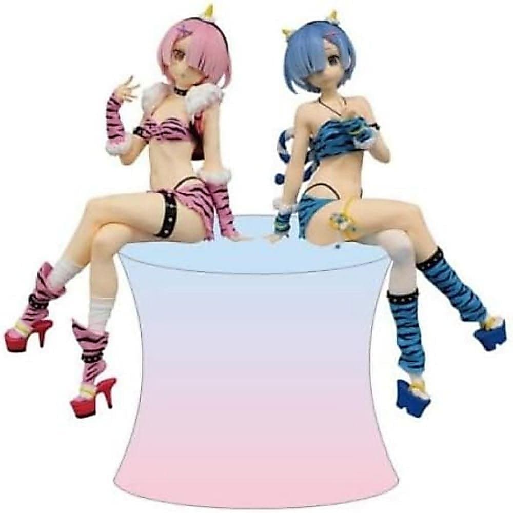 Figura Noodle Stopper - Fantasia de Demônio Rem & Ram - QNO2