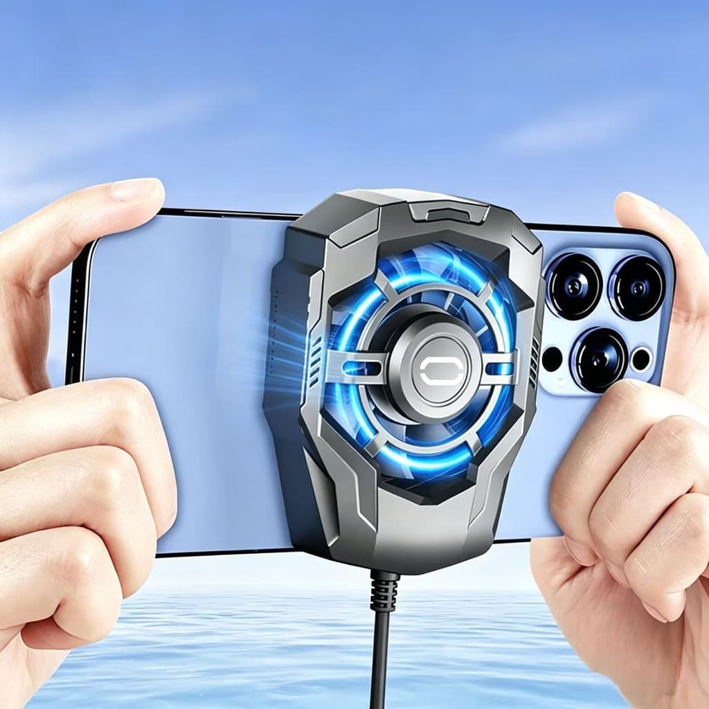 Cooler Gamer Celular Turbofan X-13 Alta Rpm (9 lâminas)