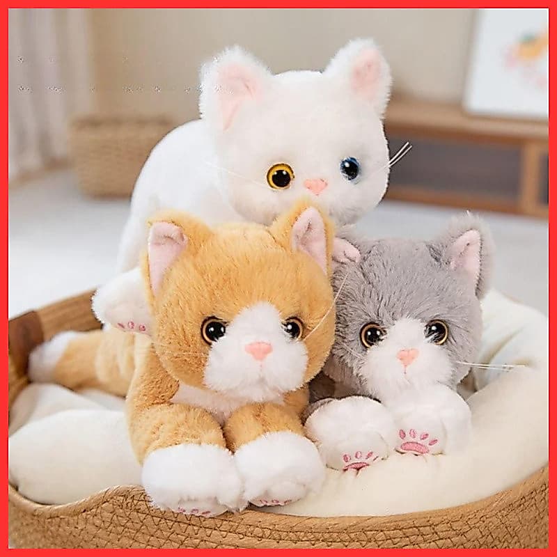 Travesseiro De Pelúcia Para Gato , Brinquedo De Algodão Simulado PP , Boneca De 53 Cm Crianças Grr1
