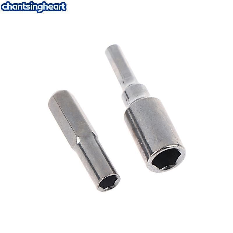 CHANT 6.35mm Hex Haste Para 4mm Bit Adaptador Soet Suporte Magnético 2 Pçs Multiuso Broca Extensão Diversos Necessidades