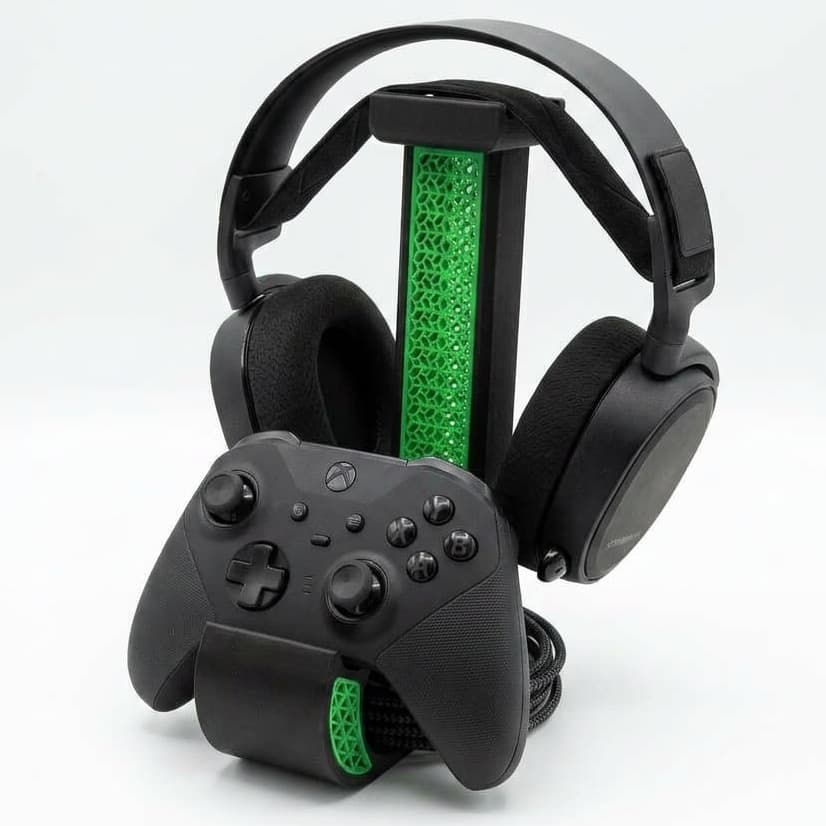 Suporte Universal Headset e Controle  Organizador