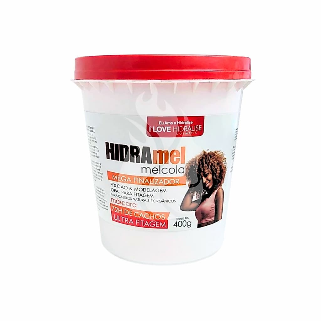 Máscara Fitagem Melcola Hidramel Finalizador Hidratação 400g Cachos Ultra Fitagem