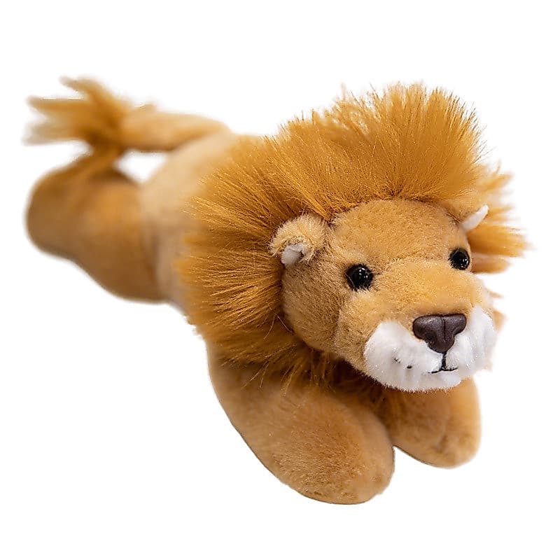 Estilo deitado floresta animal boneca tigre vermelho Panda raposa brinquedo de pelúcia simulação animal boneca zoológico