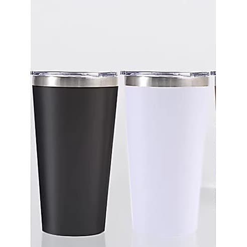 garrafa de água garrafa térmica de água garrafa água Copo de café de aço inoxidável transfronteiriço, 16oz, publicidad