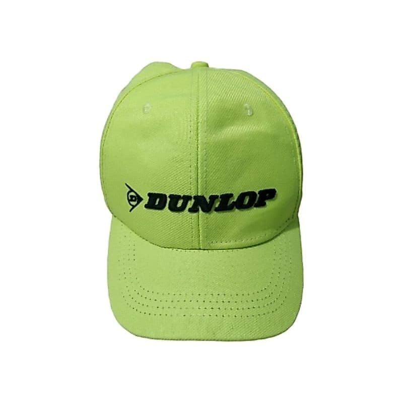 Boné Dunlop Verde Neon Aba Curva