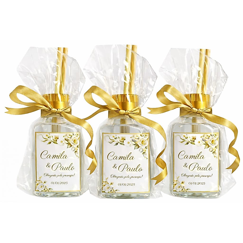 40 Mini Aromatizador de Ambiente Difusor Aromatizante Lembrancinha de Aniversário, Casamento, 15 anos, Chá de bebê