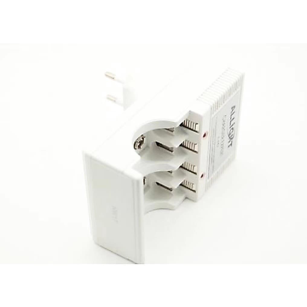 Carregador A612 Allight Para 4 Pilhas Aa, Aaa 9v 110/220v
