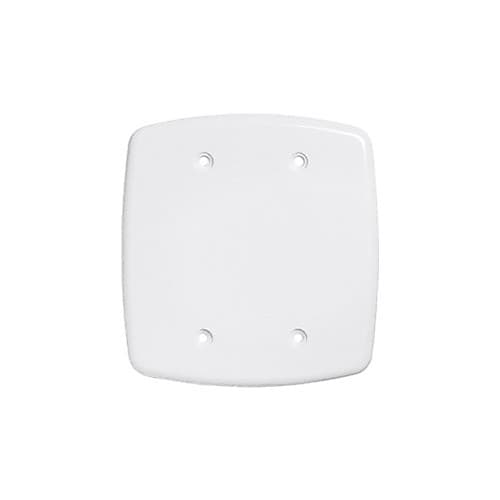 Placa Lisa Cega Fechada 4x4 Branca Pluzie Ideale