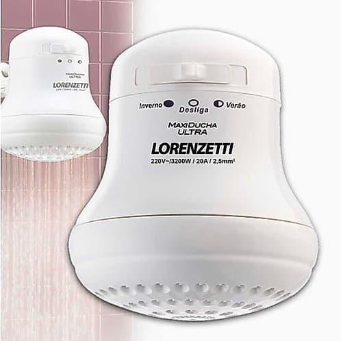 Chuveiro Lorenzetti Maxi Ducha Ultra Branco 4600V 220V JS