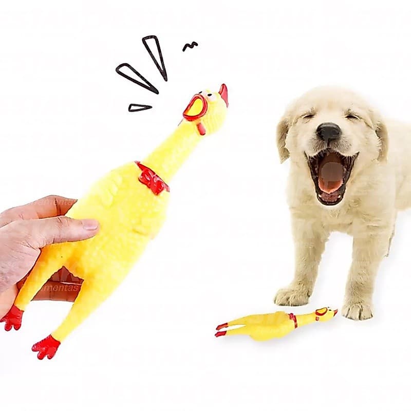 Galinha de brinquedo para cachorros 16,5cm - Western