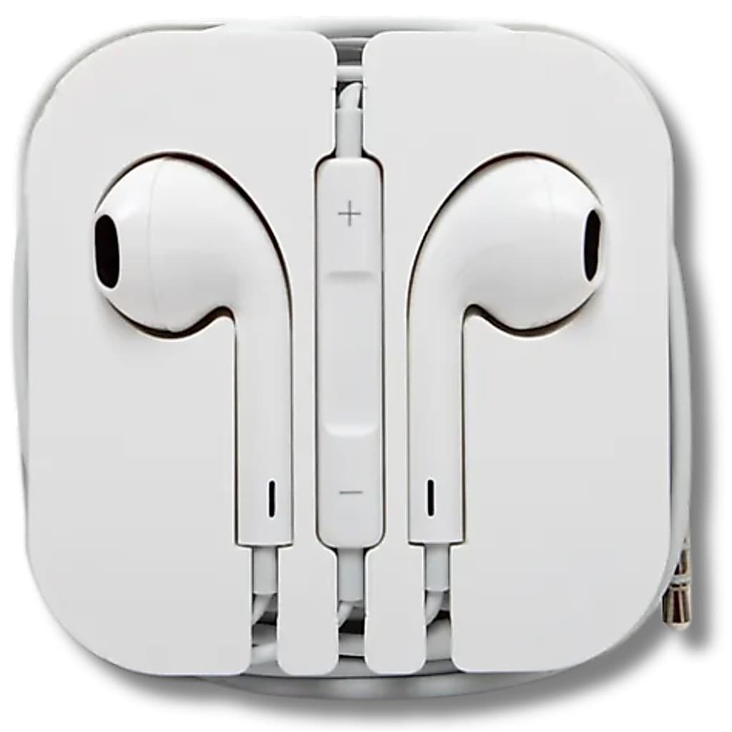 Fone de ouvido Branco P2 3.5mm Para Celular Alta Qualidade De Som Para Iphone e Android Com Microfone